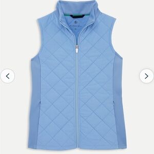 Renwick periwinkle puffer vest size small